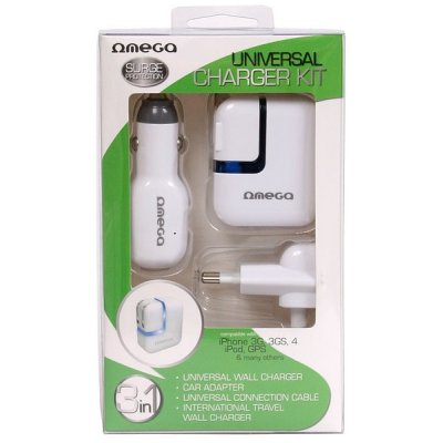 Omega Kit Cargador Para Iphoneipadipod